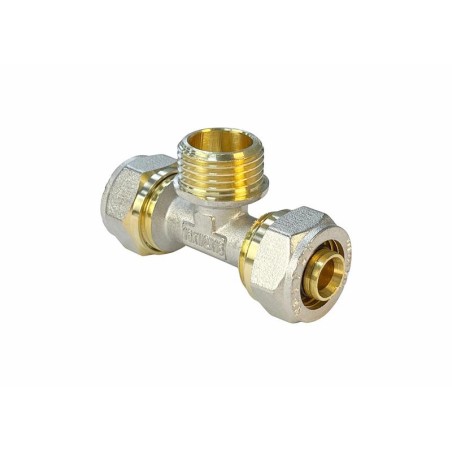 Тройник обжимной с переходом на НР 32х1дюймх32 (30/2) К VALFEX VF.333.N.321032