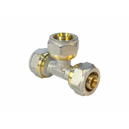 Тройник обжимной переходной 32х20х32 (40/2) К VALFEX VF.331.N.322032