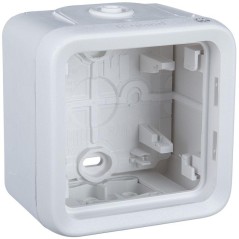 Коробка ОП 1пост IP55 антибакт. Plexo Leg 070741