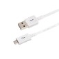 Кабель USB microUSB длинный штекер 1м бел. Rexant 18-4269-20