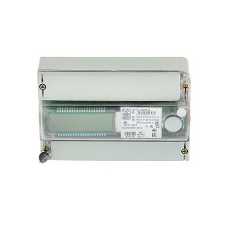 Счетчик АГАТ 3-3.100.2 3ф многотариф. МЗЭП 4680008523082