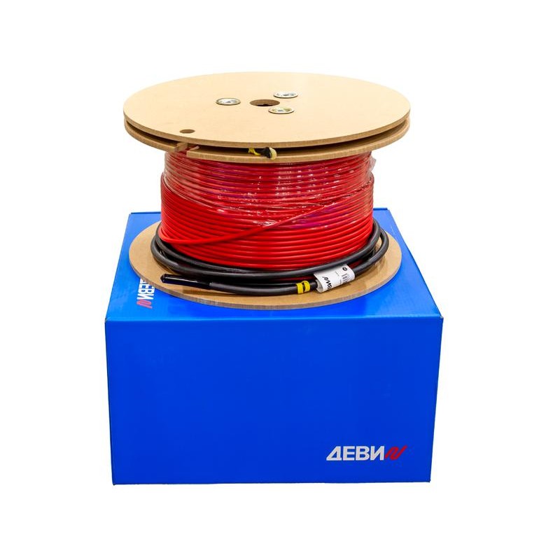 Комплект "Теплый пол" (кабель) Flex-10T 1000Вт/100м 230В ДЕВИ 140F5001R
