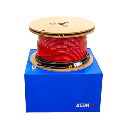 Комплект "Теплый пол" (кабель) Flex-10T 1000Вт/100м 230В ДЕВИ 140F5001R