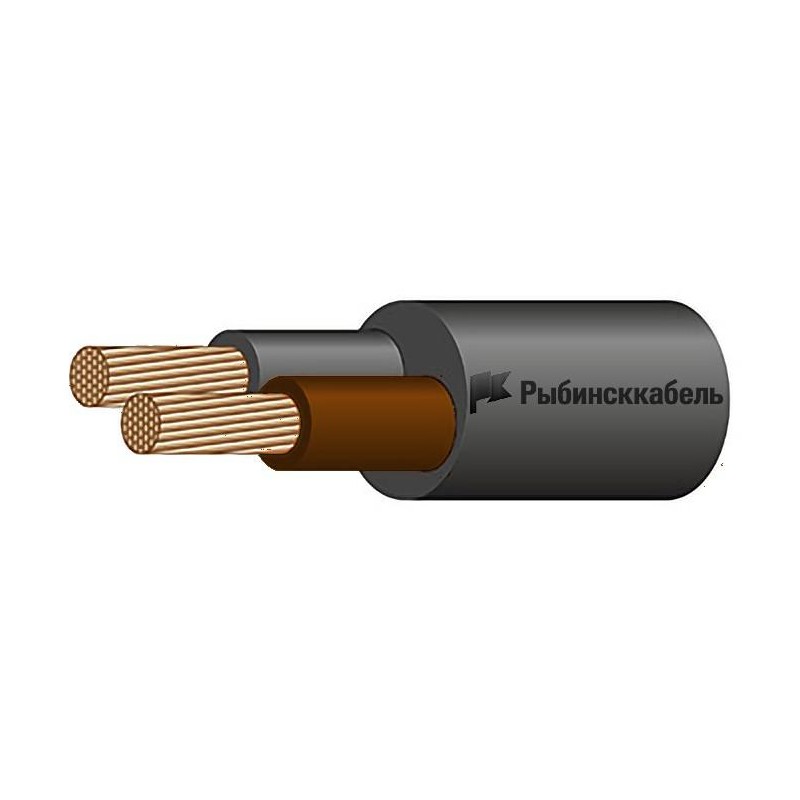 Кабель КГ-ХЛ 2х1.5 380/660-3 (м) Рыбинсккабель 720586