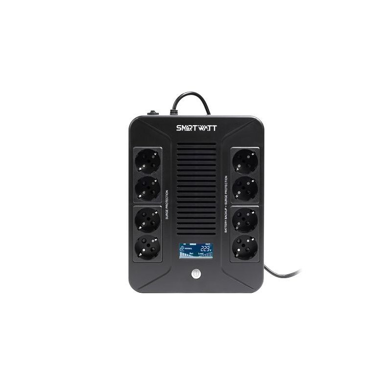 Источник бесперебойного питания UPS SAFE PRO LCD 1000 SmartWatt Источник бесперебойного питания UPS SAFE PRO LCD 1000 SmartWatt