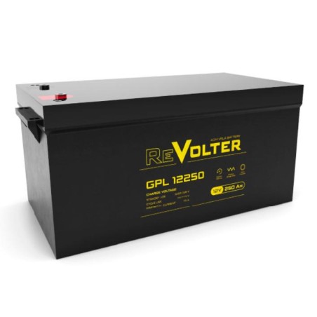 Аккумулятор 12В 250А.ч REVOLTER GPL 12250