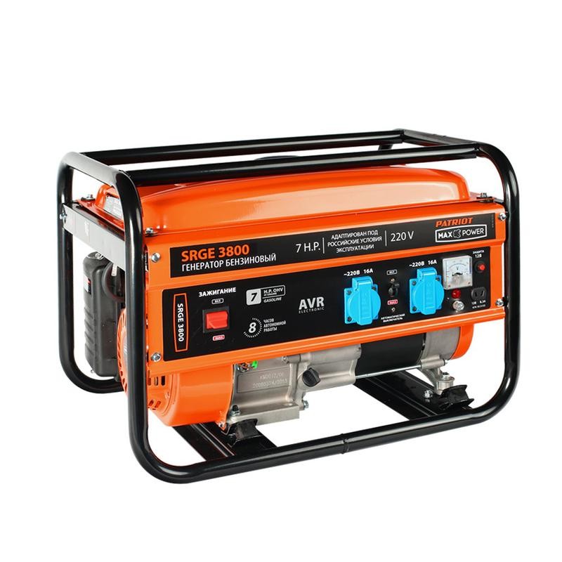 Бензогенератор Max Power SRGE 3800 PATRIOT 474103155