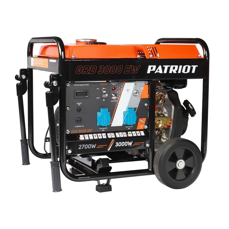 Генератор дизельный GRD 3000EW PATRIOT 472702235 Генератор дизельный GRD 3000EW PATRIOT 472702235