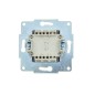 Выключатель 1-кл. 1п СП ASTI 10А IP20 механизм бел. LEZARD 7081-0288-100