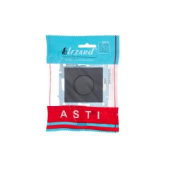 Механизм светорегулятора СП 1000Вт ASTI черн.бархат LEZARD 7081-4288-157
