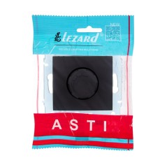 Механизм светорегулятора СП 800Вт ASTI черн. бархат LEZARD 7081-4288-115