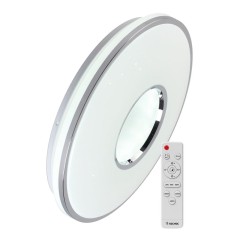 Светильник светодиодный PREMIUM ORION 75Вт 230В 3000-6500К 6000лм IP40 492х87мм настенно-потолоч. управляемый с пультом ДУ КОСМО