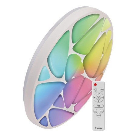 Светильник светодиодный PREMIUM SHELL RGB 75Вт 230В 3000-6500К 6000лм IP40 500х80мм настенно-потолоч.управляемый с пультом ДУ с 