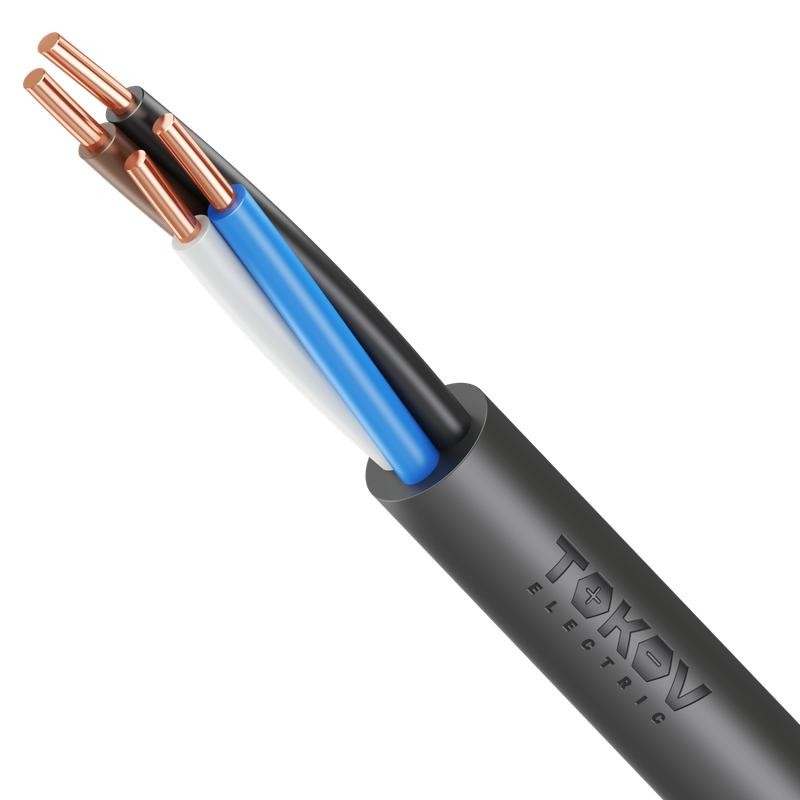 Кабель TOKOV ELECTRIC ВВГнг(А)-LS 4х1.5 ОК (N) 0.66кВ (м) УТ000028402 Кабель TOKOV ELECTRIC ВВГнг(А)-LS 4х1.5 ОК (N) 0.66кВ (м) УТ000028402