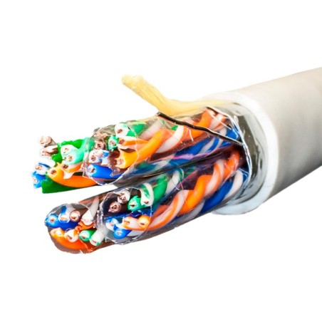 Кабель витая пара FTP кат.5E 16х2хAWG24 solid Cu PVC In Standard (м) SUPRLAN 01-1204-1