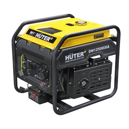 Генератор инверторный DN12500iXA электростартер HUTER 64/10/13