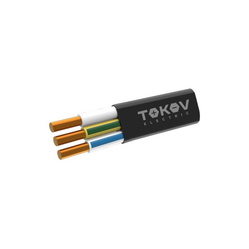 Кабель TOKOV ELECTRIC ППГ-Пнг(А)-HF 3х2.5 ОК (N PE) 0.66кВ (уп.100м) ТХМ00409102