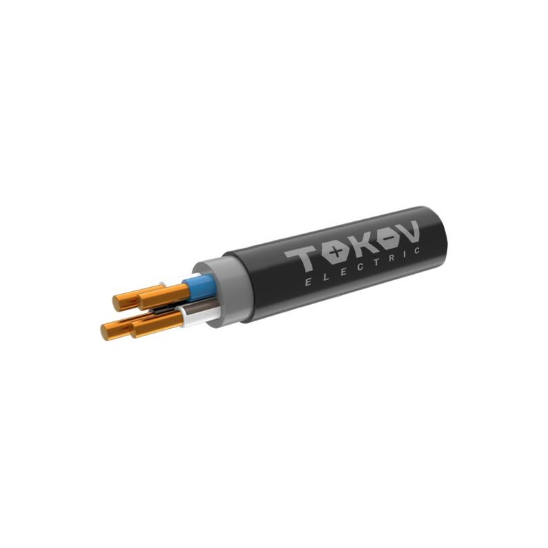 Кабель TOKOV ELECTRIC ППГнг(А)-HF 4х1.5 ОК (N) 0.66кВ (м) ТХМ00409117