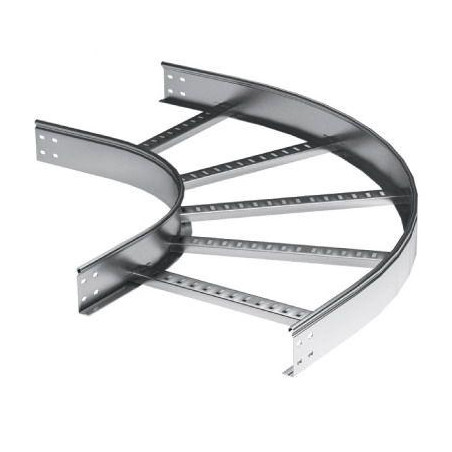 Угол для лестн. лотка горизонтальный 90град. 500х80 R-300 DKC LC8350