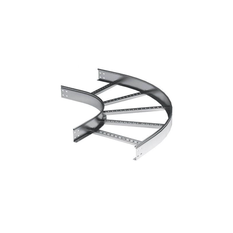 Угол для лестн. лотка горизонтальный 90град. 200х80 R-600 DKC LC8620 Угол для лестн. лотка горизонтальный 90град. 200х80 R-600 DKC LC8620