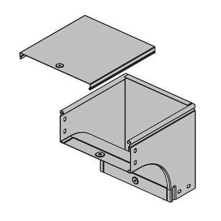 Угол для лотка вертикальный внешний 90град. 150х80 CDV 90 DKC 37373