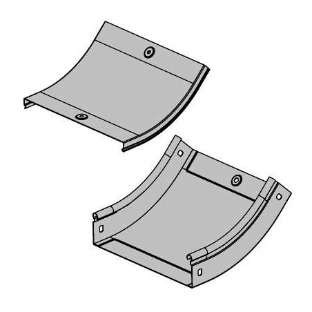 Угол для лотка вертикальный внутренний 45град. 50х50 CS 45 DKC 36720