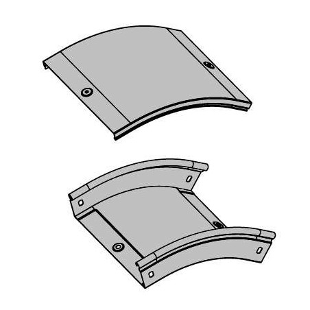 Угол для лотка вертикальный внешний 45град. 200х100 CD 45 DKC 36883