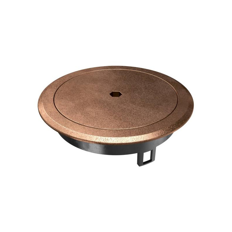 Лючок универс. GES R2B 40х140мм GES R2B Cu состаренная медь с ключом OBO 7408874 Лючок универс. GES R2B 40х140мм GES R2B Cu состаренная медь с ключом OBO 7408874