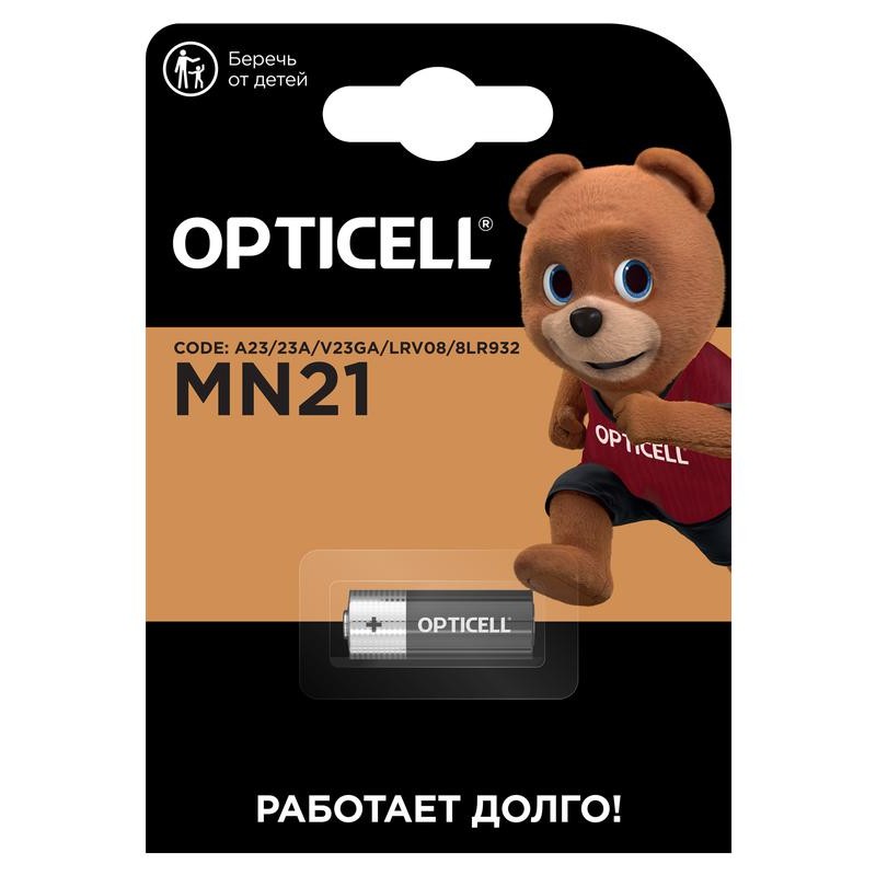 Элемент питания алкалиновый A23/MN21/8LR932 12В (блист.1шт) Specialty Opticell 5070001 Элемент питания алкалиновый A23/MN21/8LR932 12В (блист.1шт) Specialty Opticell 5070001