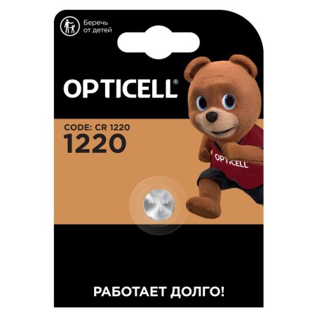 Элемент питания литиевый CR1220 (блист.1шт) Specialty Opticell 5060011