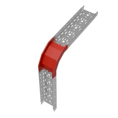 Угол для лотка вертикальный внеш. 90град. 50х150мм "ПЛЮС" HD85 КМ PL18540