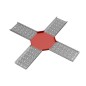 Разветвитель для лотка Х-образ. 50х300мм "ПЛЮС" HD85 КМ PL18586