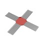 Разветвитель для лотка Х-образ. 50х400мм "ПЛЮС" HD85 КМ PL18587