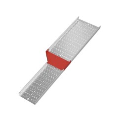 Переходник для лотка левый 80х400-600мм "ПЛЮС" HD85 КМ PL18044