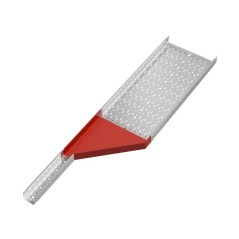 Переходник правый 80х100-500мм "ПЛЮС" HD85 КМ PL18000