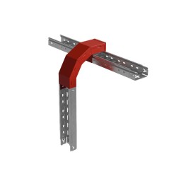 Крышка для ответвителя T-образ. вертикал. вниз 50х300х150мм "ПЛЮС" HD85 КМ PL17768