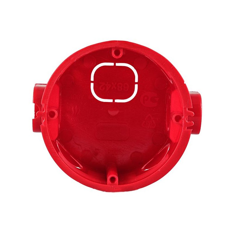 Коробка установочная 68х42мм со стыковычными узлами IP20 TOKOV ELECTRIC TKE-KU-68-42-C13 Коробка установочная 68х42мм со стыковычными узлами IP20 TOKOV ELECTRIC TKE-KU-68-42-C13