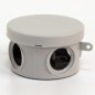Коробка распределительная ОП 65х40мм 4 каб. вводов IP54 сер. (круг.) TOKOV ELECTRIC TKE-KR-65-40-C06 Коробка распределительная ОП 65х40мм 4 каб. вводов IP54 сер. (круг.) TOKOV ELECTRIC TKE-KR-65-40-C06