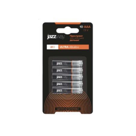 Элемент питания алкалиновый AAA/LR03 Ultra Alkaline BL-10 (уп.10шт) JazzWay 5058163