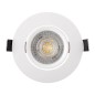 Светильник встраиваемый IP20 10Вт GU5.3 LED бел. пластик DENKIRS DK3020-WH Светильник встраиваемый IP20 10Вт GU5.3 LED бел. пластик DENKIRS DK3020-WH