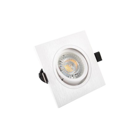 Светильник встраиваемый IP20 10Вт GU5.3 LED бел. пластик DENKIRS DK3021-WH