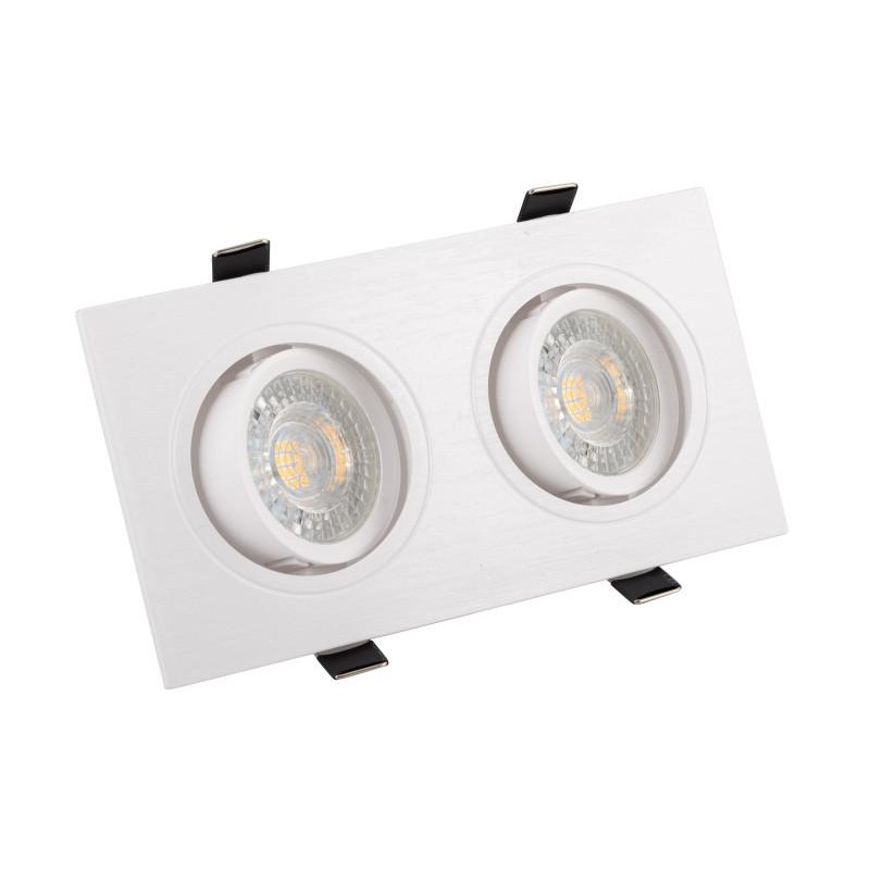 Светильник встраиваемый IP20 10Вт GU5.3 LED бел. пластик DENKIRS DK3022-WH Светильник встраиваемый IP20 10Вт GU5.3 LED бел. пластик DENKIRS DK3022-WH
