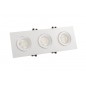 Светильник встраиваемый IP20 10Вт GU5.3 LED бел. пластик DENKIRS DK3023-WH Светильник встраиваемый IP20 10Вт GU5.3 LED бел. пластик DENKIRS DK3023-WH