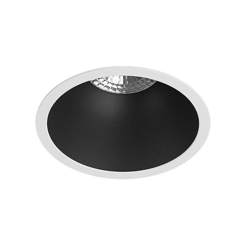 Светильник встраиваемый IP20 10Вт GU5.3 LED бел./черн. пластик DENKIRS DK3026-WB Светильник встраиваемый IP20 10Вт GU5.3 LED бел./черн. пластик DENKIRS DK3026-WB