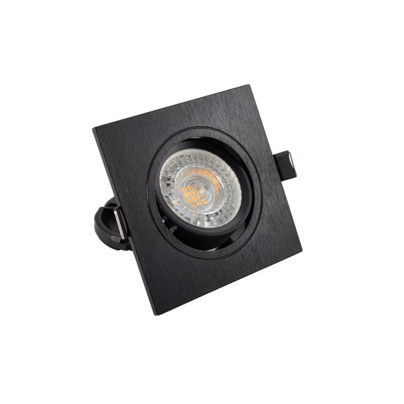Светильник встраиваемый IP20 10Вт GU5.3 LED черн. пластик DENKIRS DK3021-BK Светильник встраиваемый IP20 10Вт GU5.3 LED черн. пластик DENKIRS DK3021-BK