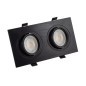Светильник встраиваемый IP20 10Вт GU5.3 LED черн. пластик DENKIRS DK3022-BK Светильник встраиваемый IP20 10Вт GU5.3 LED черн. пластик DENKIRS DK3022-BK