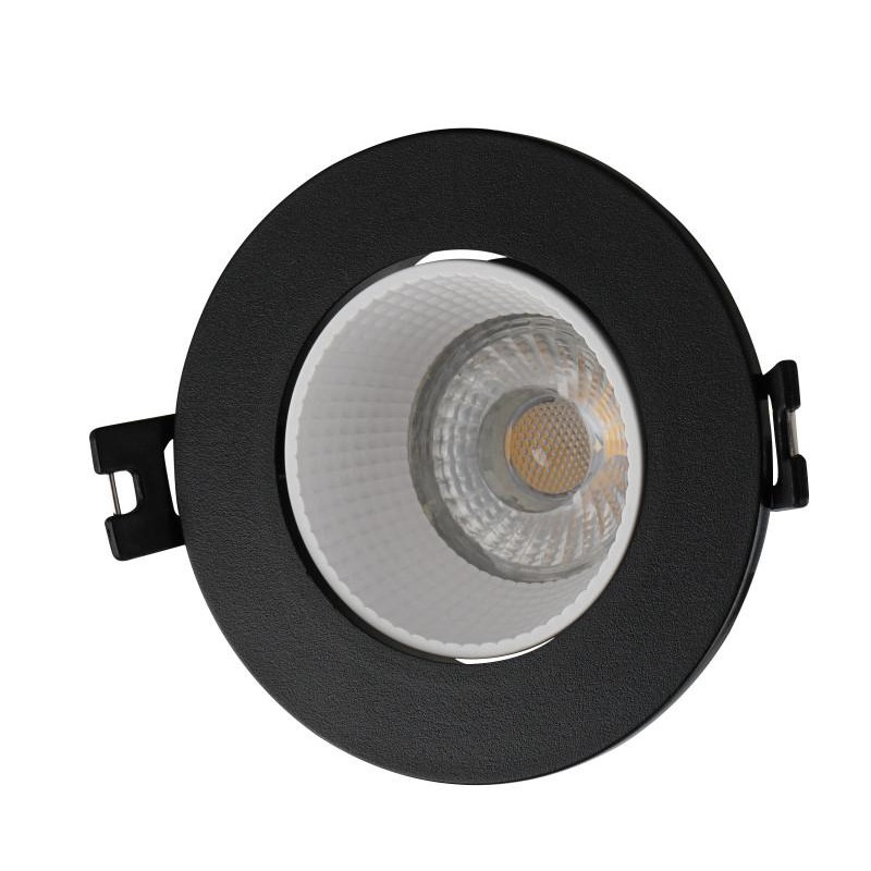 Светильник встраиваемый IP20 10Вт GU5.3 LED черн./бел. пластик DENKIRS DK3061-BK+WH Светильник встраиваемый IP20 10Вт GU5.3 LED черн./бел. пластик DENKIRS DK3061-BK+WH