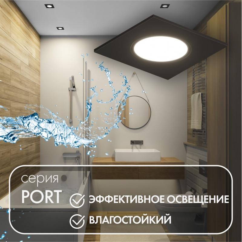 Светильник светодиодный до 10Вт GU5.3 IP65 встраив. влагозащ. черн. DENKIRS DK3102-BK Светильник светодиодный до 10Вт GU5.3 IP65 встраив. влагозащ. черн. DENKIRS DK3102-BK