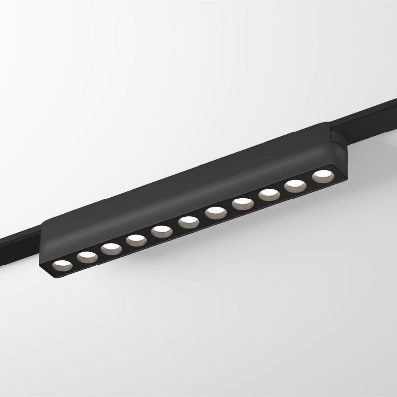 Светильник для трека Air Grill 4000 со светодиодом L230хW26хH36мм 48В DC 12Вт RA-90 36град. 4000К IP20 черн. алюм. DENKIRS DK533 Светильник для трека Air Grill 4000 со светодиодом L230хW26хH36мм 48В DC 12Вт RA-90 36град. 4000К IP20 черн. алюм. DENKIRS DK533