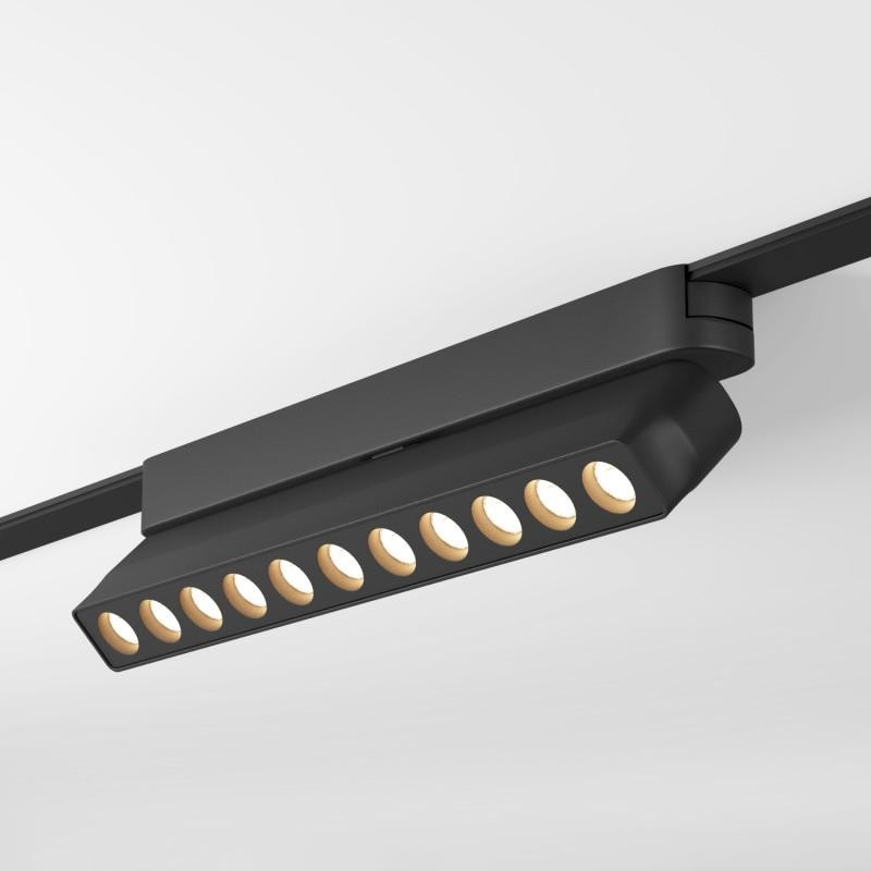 Светильник для трека Air Grill 4000 со светодиодом L230хW26хH60мм 48В DC 12Вт RA-90 36град. 4000К IP20 черн. алюм. DENKIRS DK533 Светильник для трека Air Grill 4000 со светодиодом L230хW26хH60мм 48В DC 12Вт RA-90 36град. 4000К IP20 черн. алюм. DENKIRS DK533